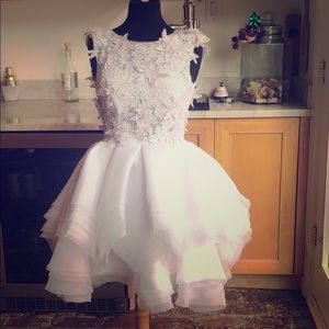 Brand new short wedding dress